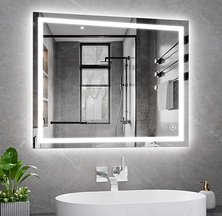 Crystal Glow Mirror