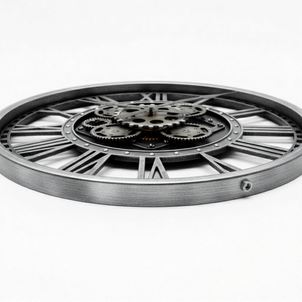 Gearwork Roman Wall Clock