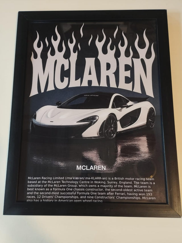 Car Display Frame-Set of 4