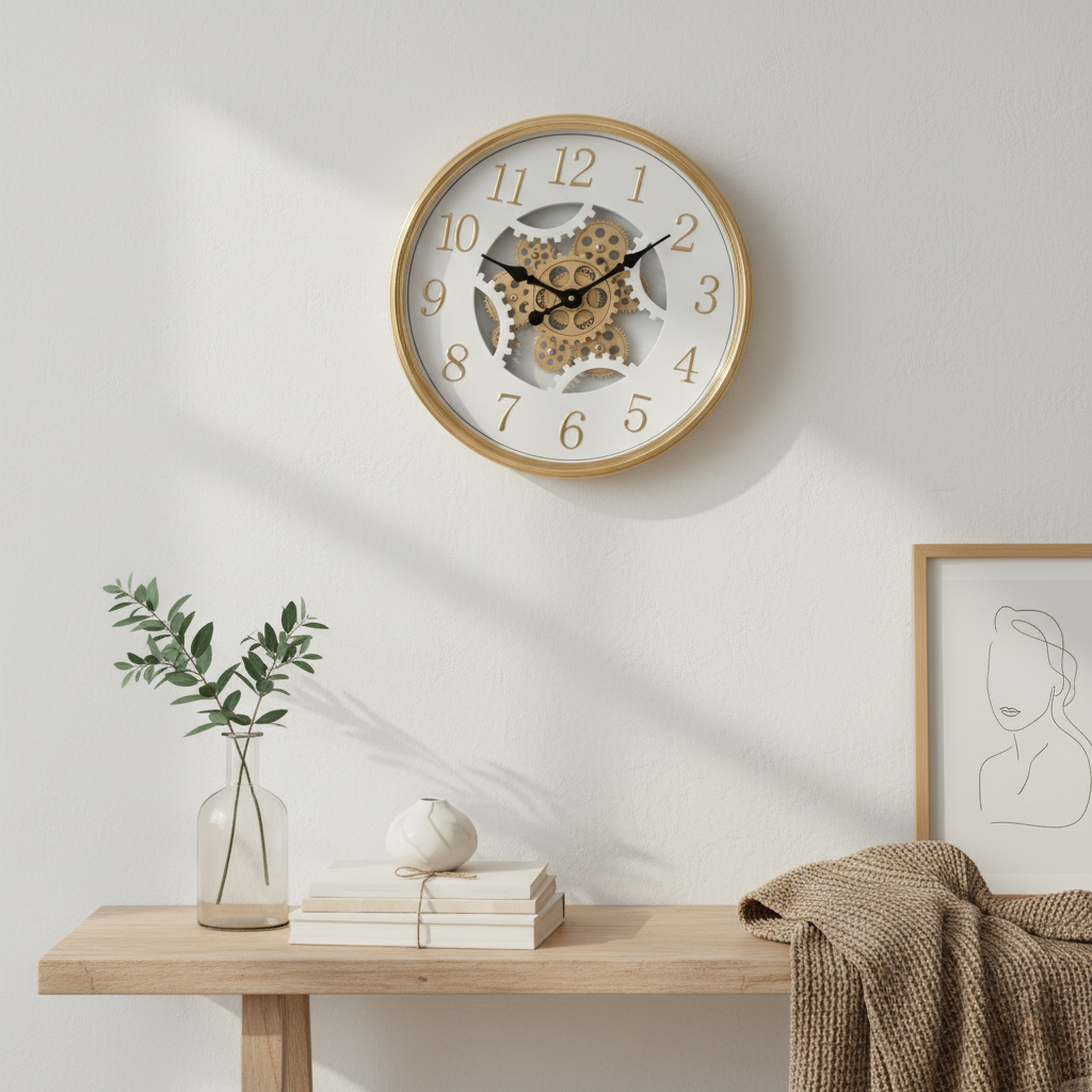 Aurora GearTime Wall Clock