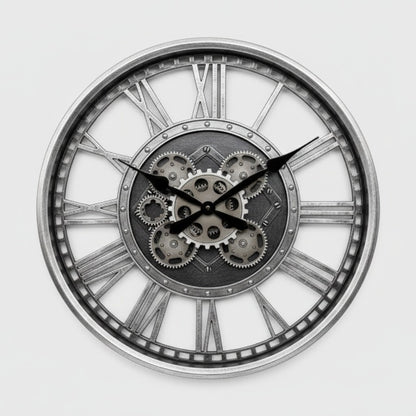 Gearwork Roman Wall Clock