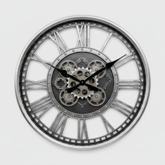 Gearwork Roman Wall Clock