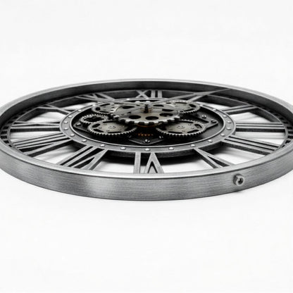 Gearwork Roman Wall Clock