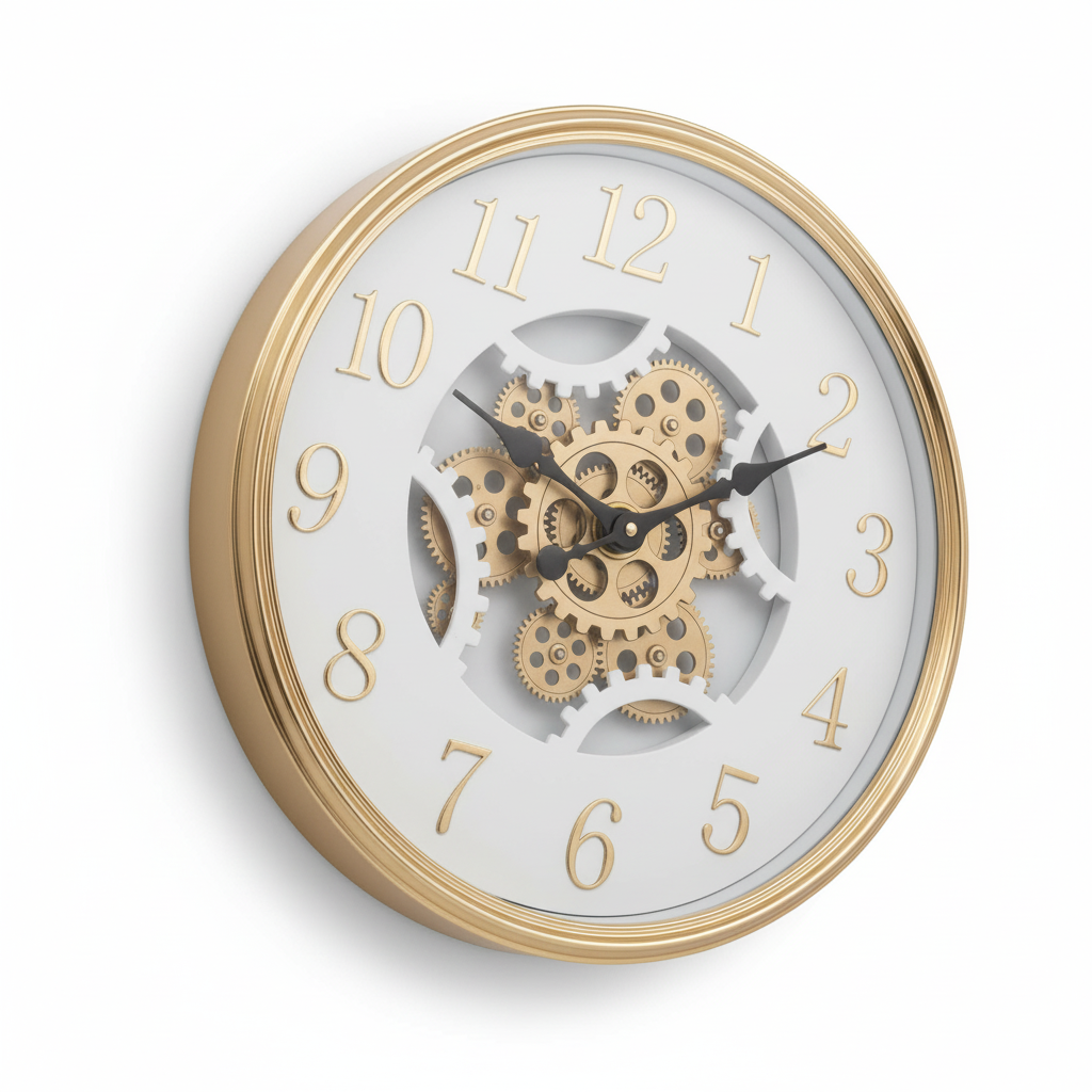 Aurora GearTime Wall Clock