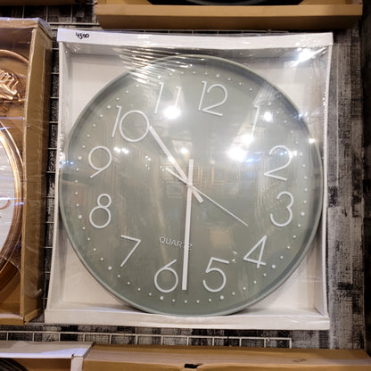 Sage Wall Clock