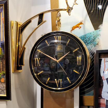 Majestic double sided Clock