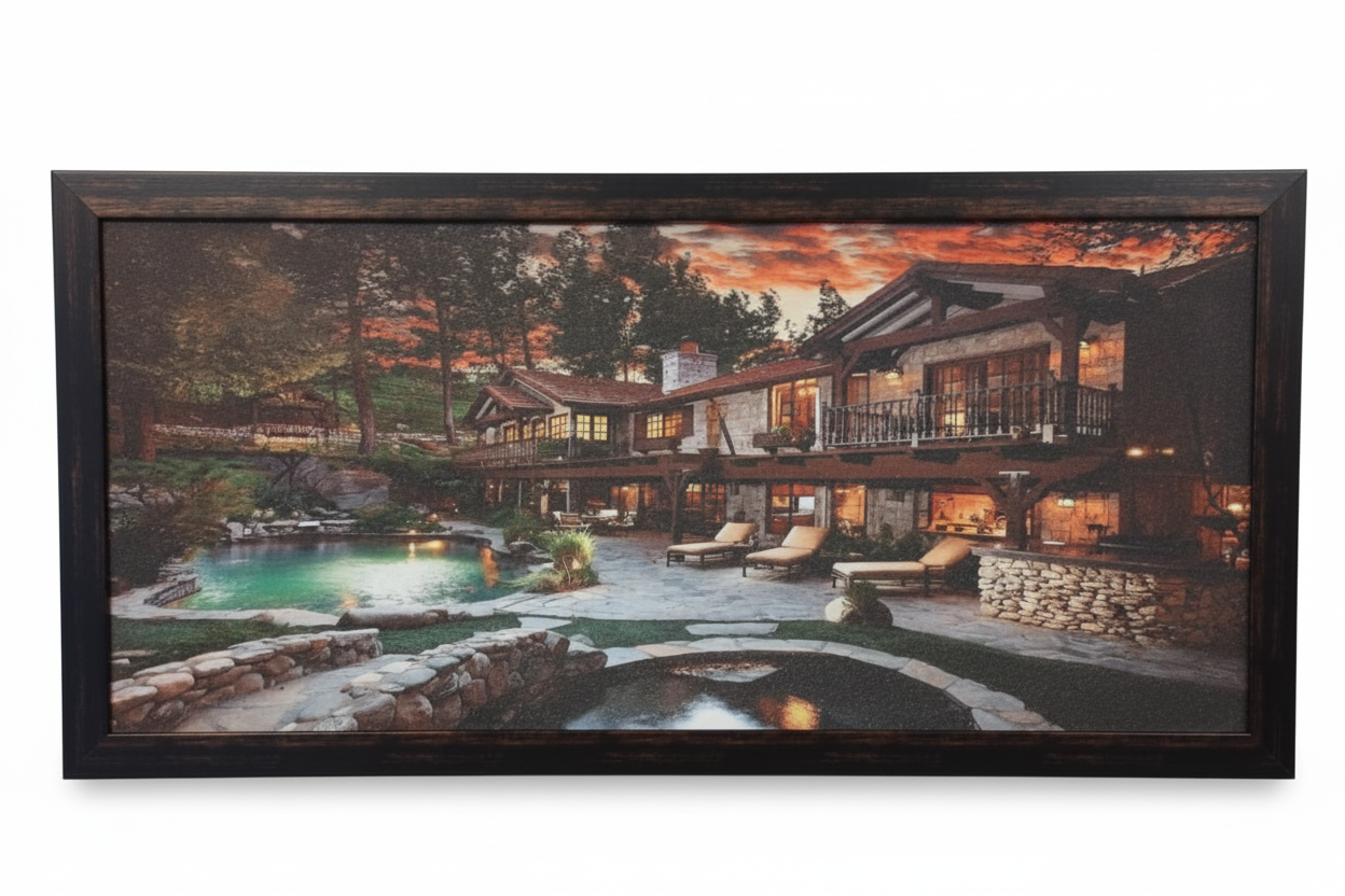 Mountain Passage Art-piece