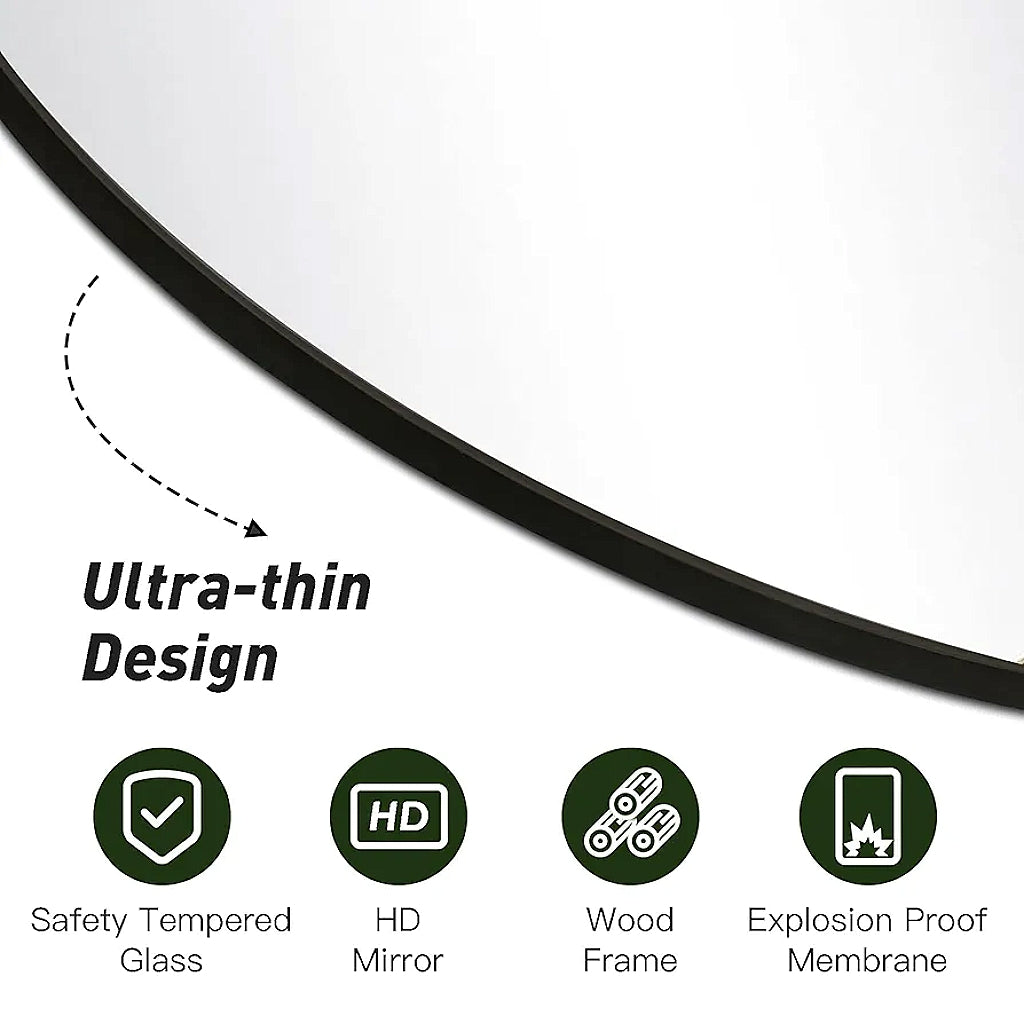 Orah Round Mirror