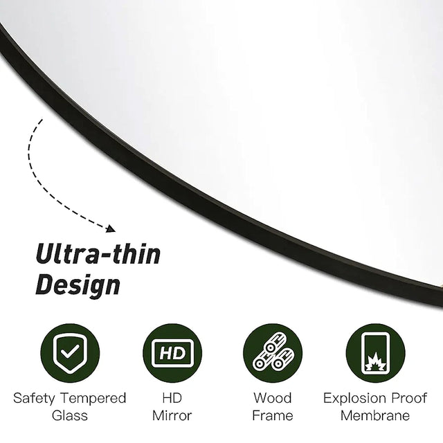 Orah Round Mirror