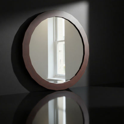 Aura Textured Gold Accent Mirror