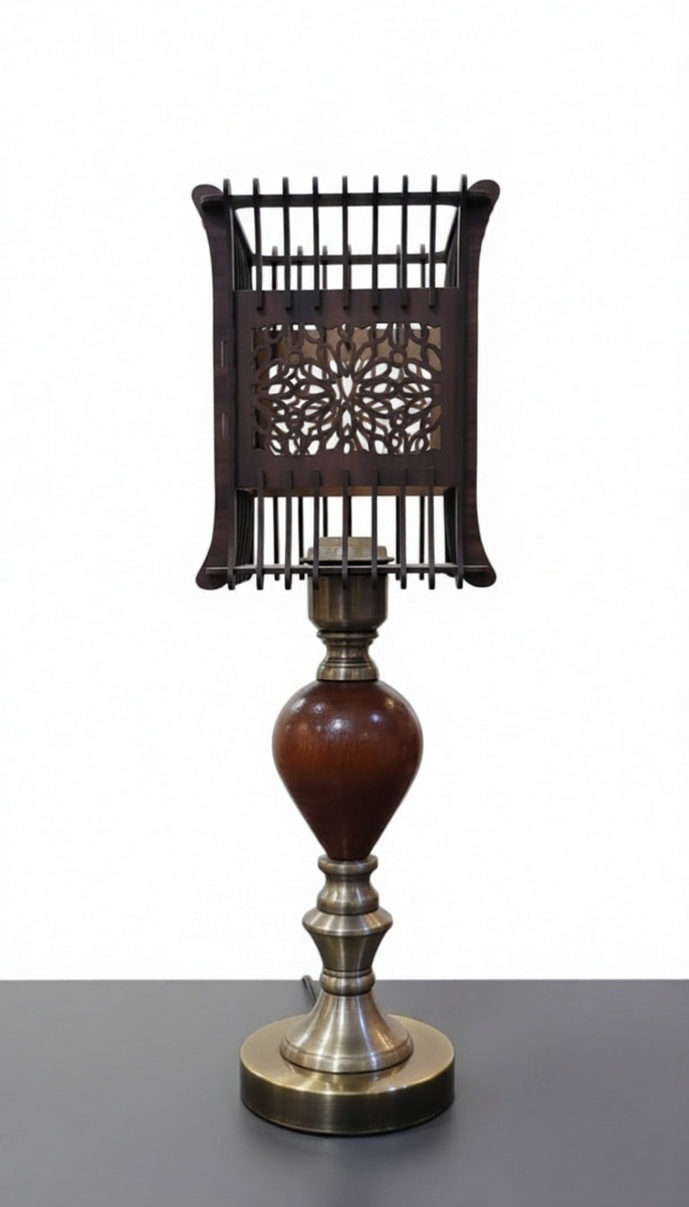 Darwish Artisan Cage Table Lamp