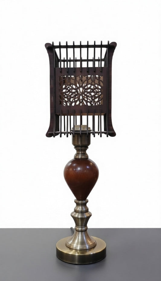 Darwish Artisan Cage Table Lamp