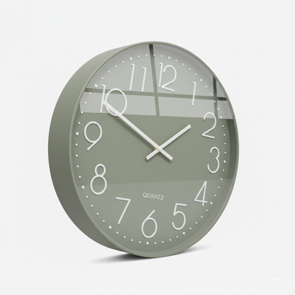 Sage Wall Clock