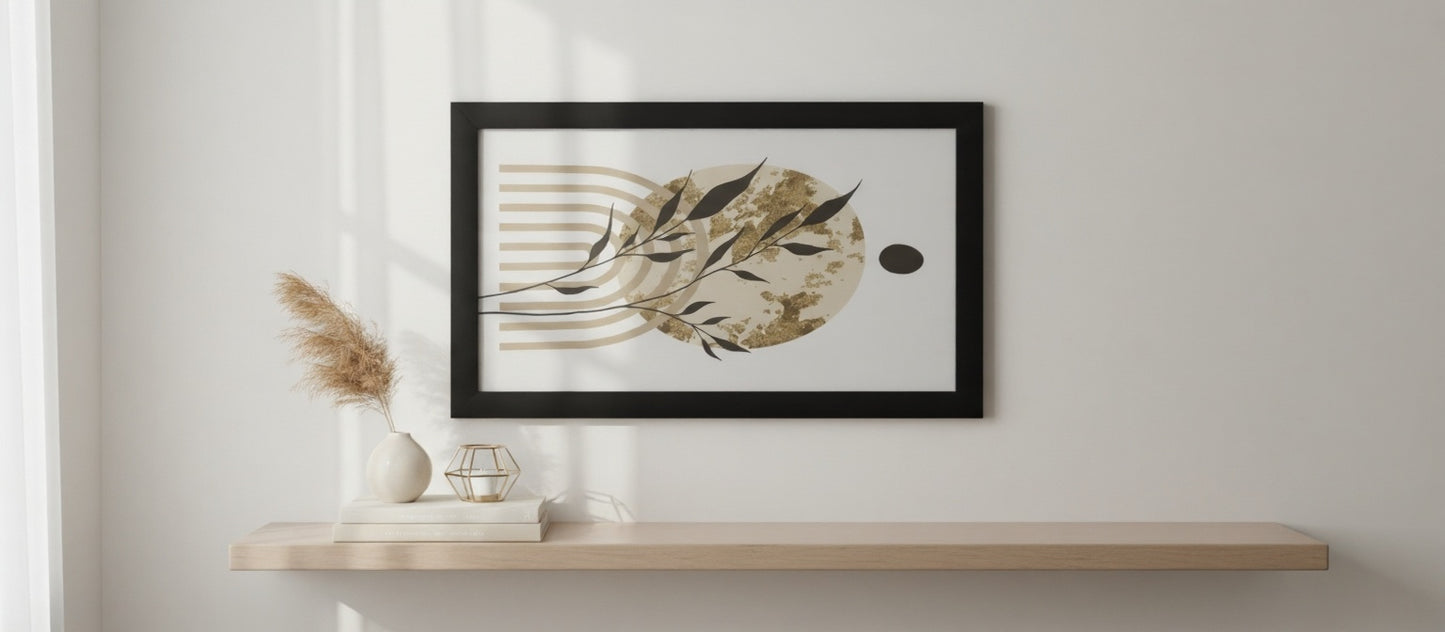 Golden Epoch Framed Art