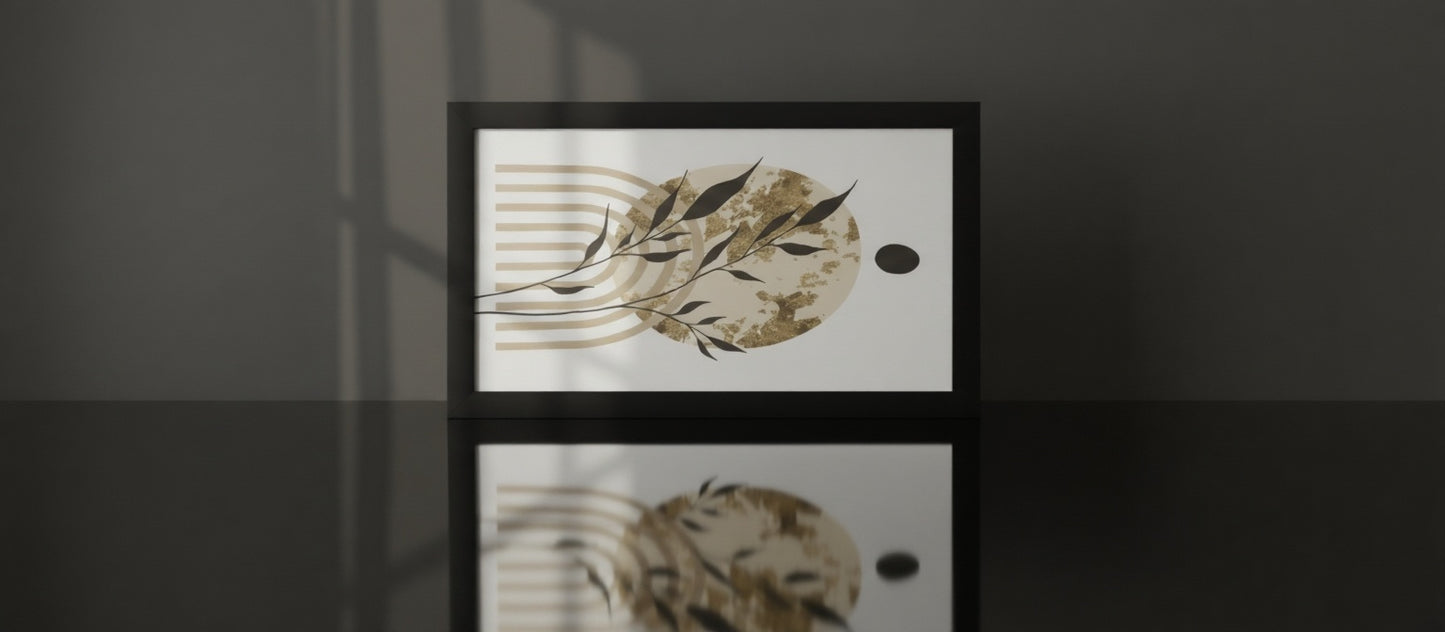 Golden Epoch Framed Art