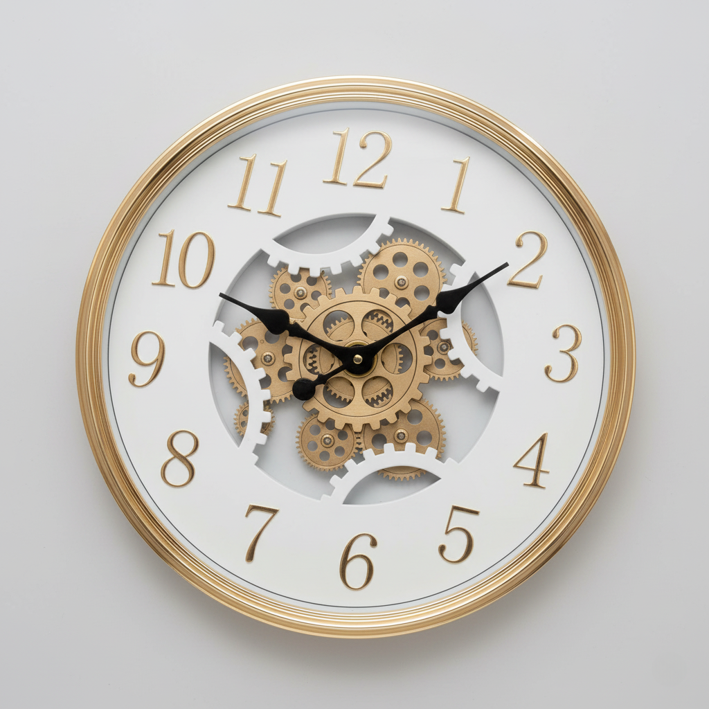 Aurora GearTime Wall Clock