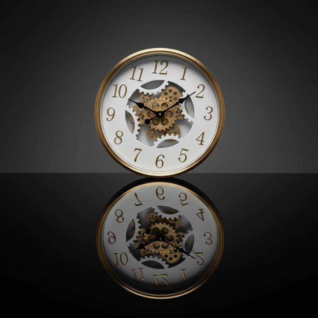 Aurora GearTime Wall Clock