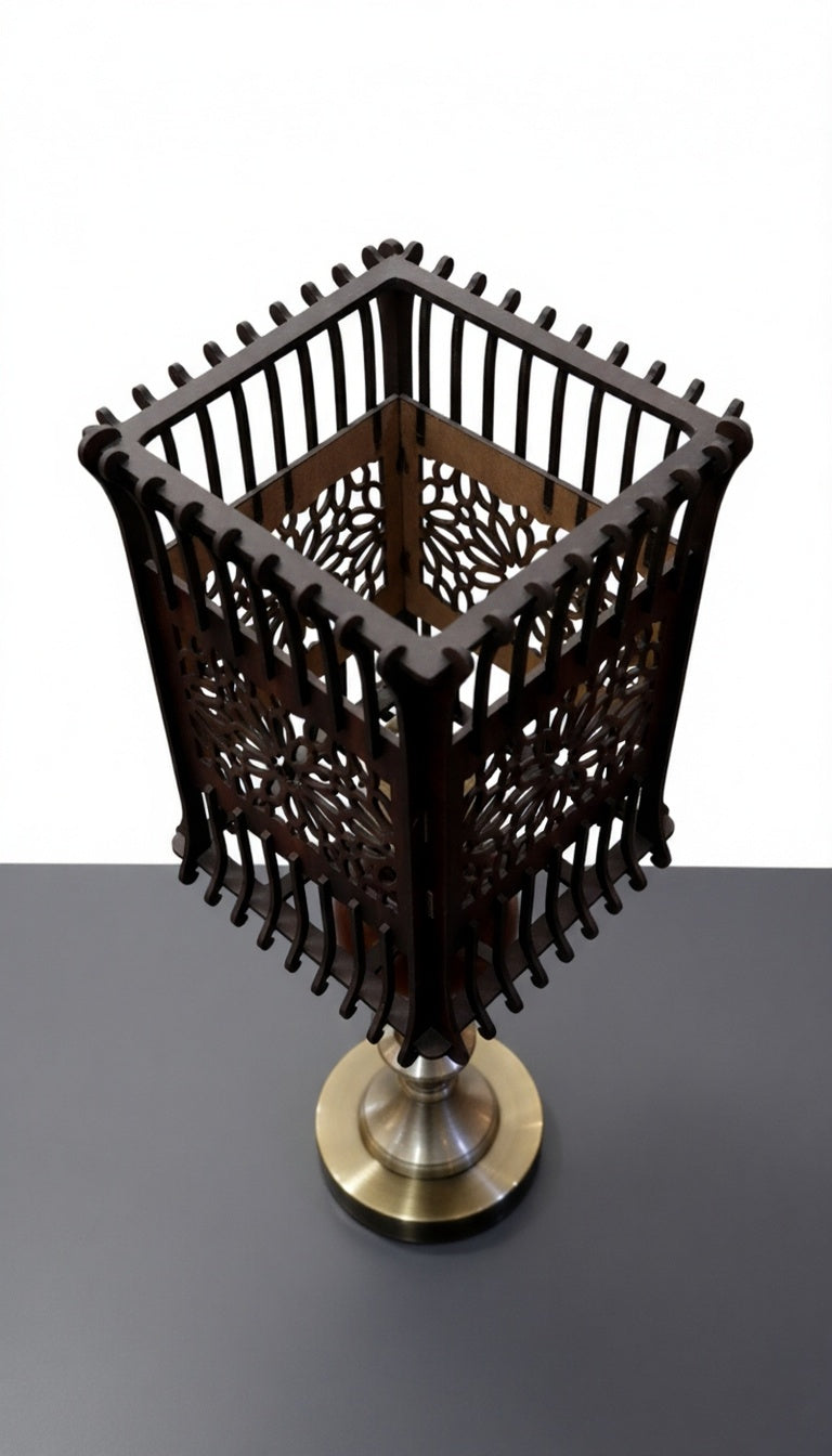 Darwish Artisan Cage Table Lamp