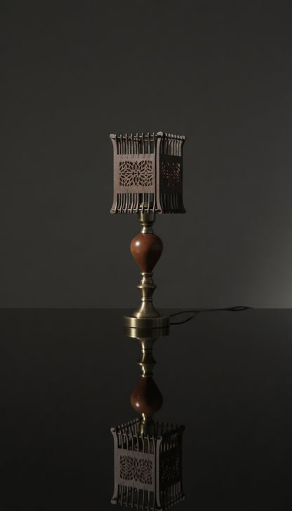 Darwish Artisan Cage Table Lamp