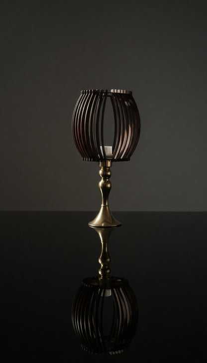 The Slatted Aura Table Lamp