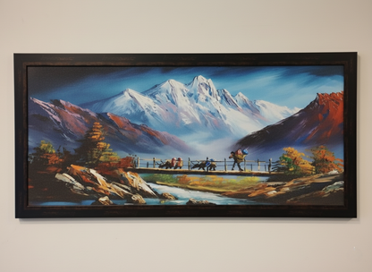 Mountain Passage Art-piece